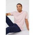 Red - Lifestyle - Maine Mens Mini Stripe T-Shirt