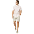 Peach - Side - Mantaray Mens Aztec Shirt