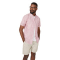 Red - Front - Maine Mens Pinstripe Shirt