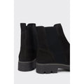 Black - Back - Principles Womens-Ladies Orlah Leather Ankle Boots