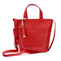 Red - Front - Eastern Counties Leather Nadia Leather Purse