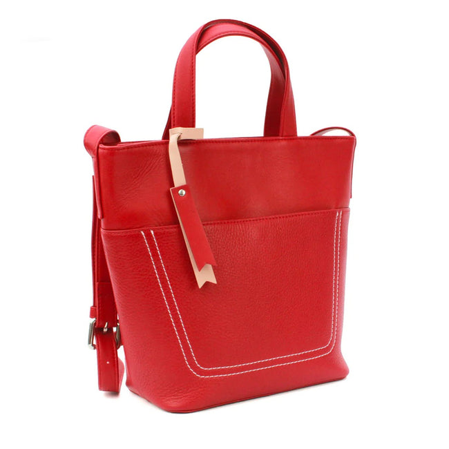 Red - Side - Eastern Counties Leather Nadia Leather Purse