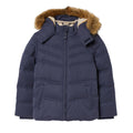 Navy - Front - FatFace Childrens Girls Ella Coat