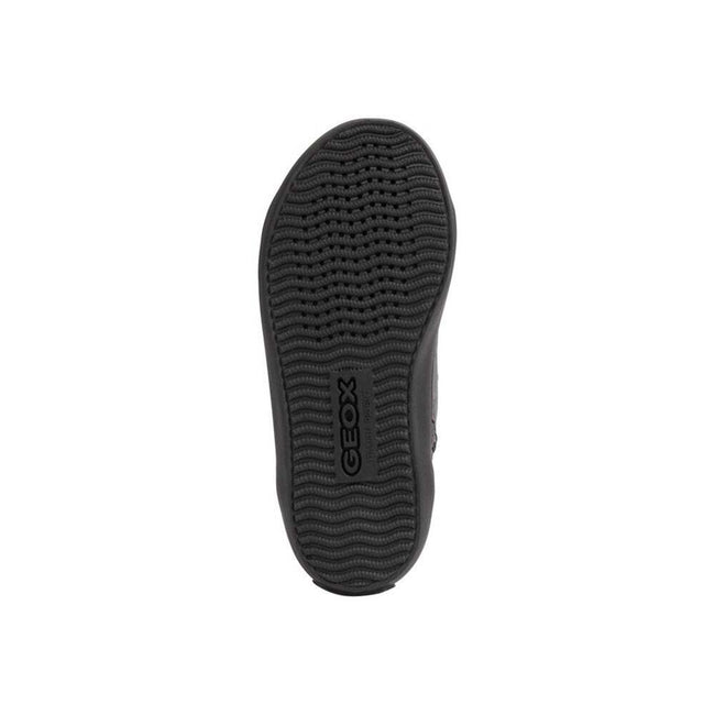 Black-Dark Silver - Lifestyle - Geox Girls Gisli Sneakers