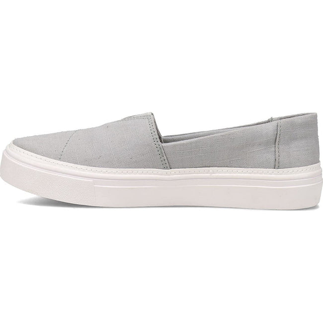 Gray - Side - Toms Womens-Ladies Parker Espadrilles