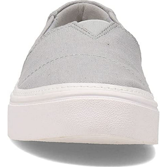 Gray - Pack Shot - Toms Womens-Ladies Parker Espadrilles