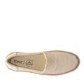 Natural - Side - Toms Womens-Ladies Parker Woven Espadrilles