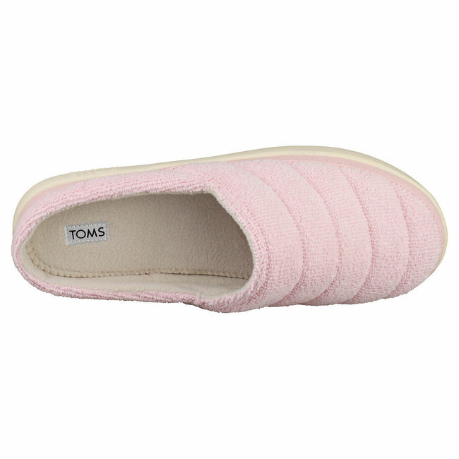 Pink - Side - Toms Womens-Ladies Sage Slippers