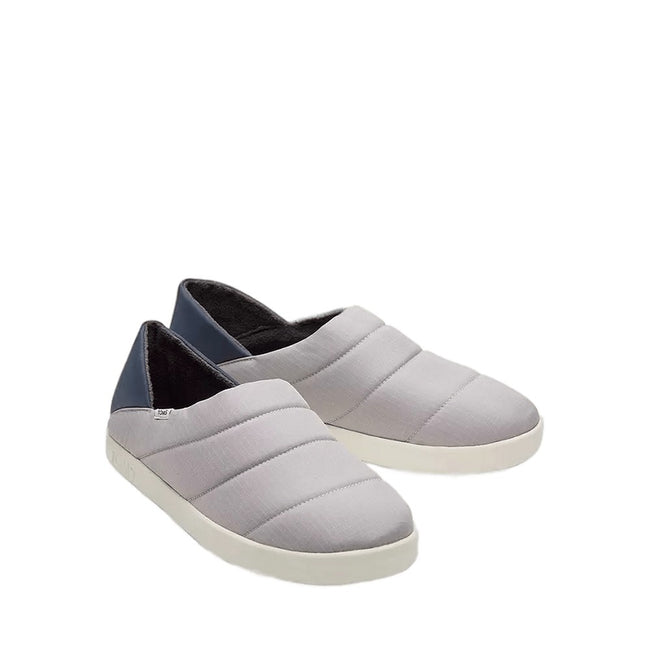 Light Grey - Front - Toms Mens Ezra Slippers