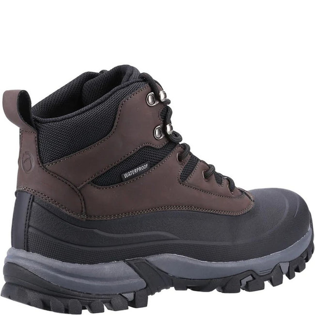 Brown - Back - Cotswold Womens-Ladies Calmsden Hiking Boots