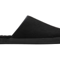 Black - Pack Shot - Toms Mens Harbor Slippers