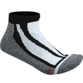 Black - Front - James and Nicholson Unisex Sneaker Socks
