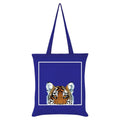 Blue - Front - Inquisitive Creatures Tiger Tote Bag