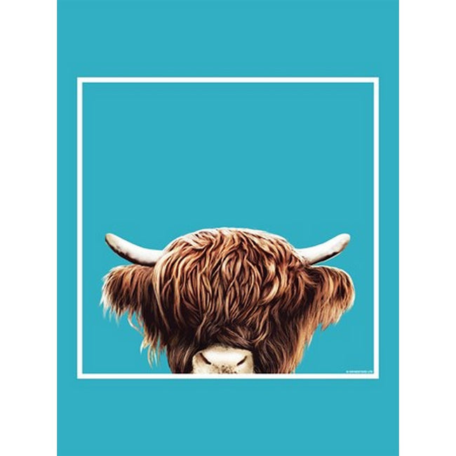 Blue - Back - Inquisitive Creatures Highland Tote Bag