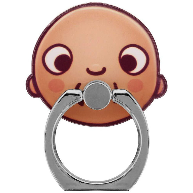 Multicoloured - Front - Grindstore Chubby Baby Phone Ring & Stand