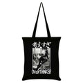 Black-White-Gray - Front - Tokyo Spirit Over-Thinker Tote Bag
