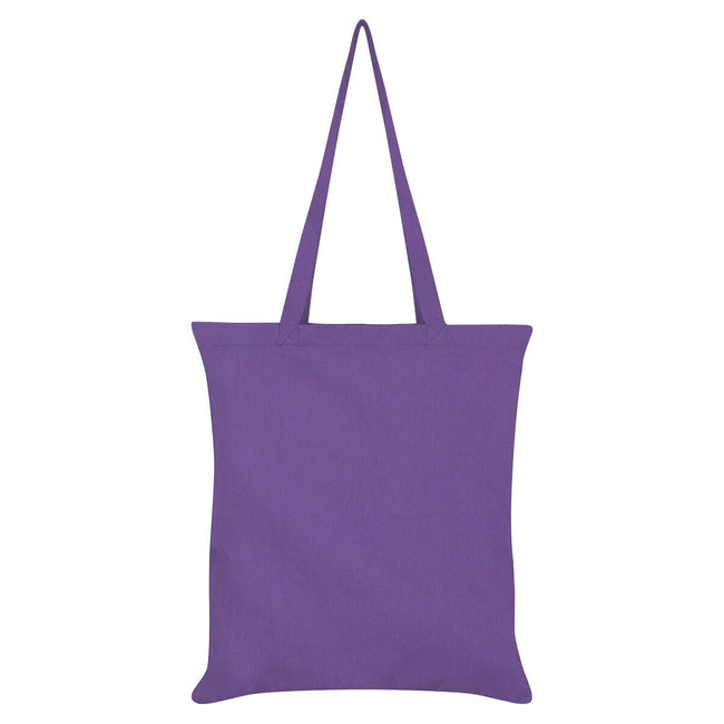 Violet-Gray-White - Back - Grindstore The Future Is Yours Tote Bag