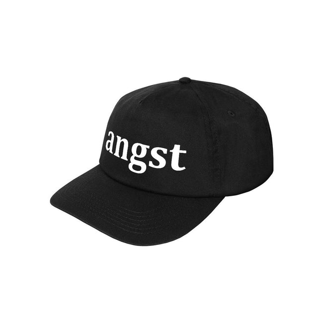 Black-White - Front - Grindstore Angst Baseball Cap