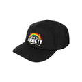 Black - Front - Grindstore Runs On Anxiety Baseball Cap