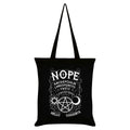 Black - Front - Grindstore Nope Ouija Tote Bag