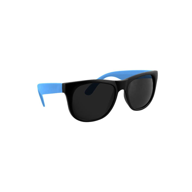 Blue - Front - Grindstore Matte Black Smoke Lens Sunglasses