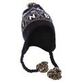 Navy - Front - Unisex Fairisle Pattern Edinburgh Peruvian Winter Hat