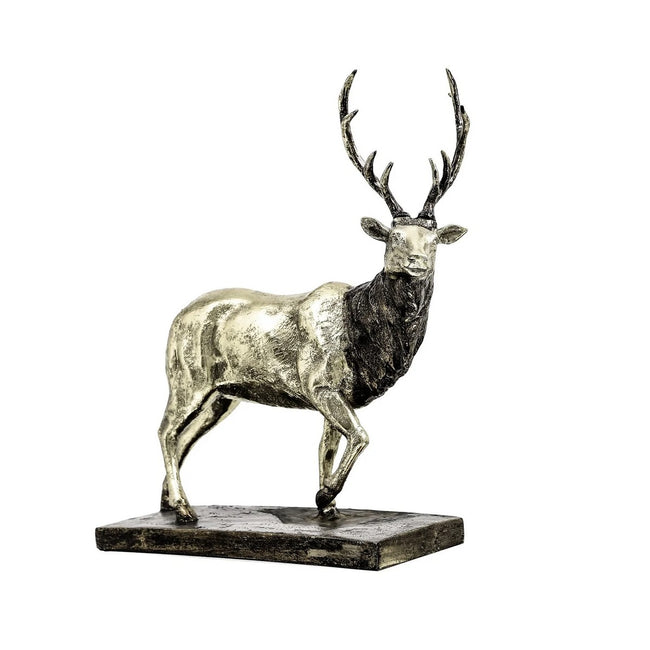 Gold - Back - Hill Interiors Stag Ornament
