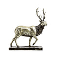 Gold - Front - Hill Interiors Stag Ornament