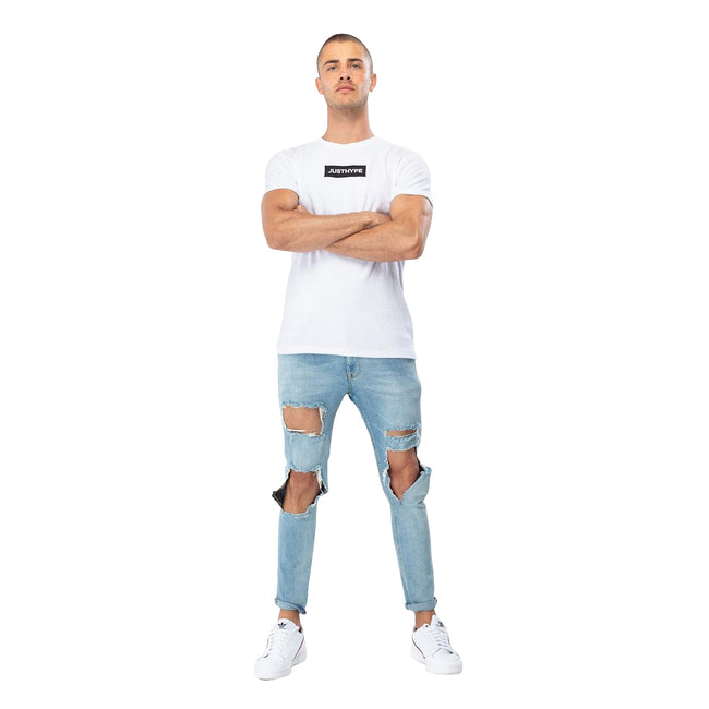 White - Front - Hype Mens Towel T-shirt