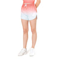Blue-Pink - Front - Hype Girls Spring Sky Fade Script Running Shorts