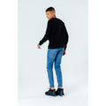 Black - Side - Hype Boys Space Patches Sweatshirt