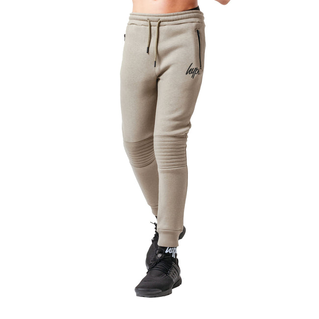 Khaki Green - Back - Hype Boys Biker Jogging Bottoms