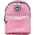Pink-Turquoise - Front - Hype Drumstick Sequin Knapsack