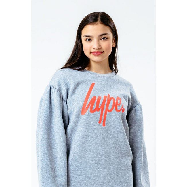 Gray - Lifestyle - Hype Girls Script Sweat Dress