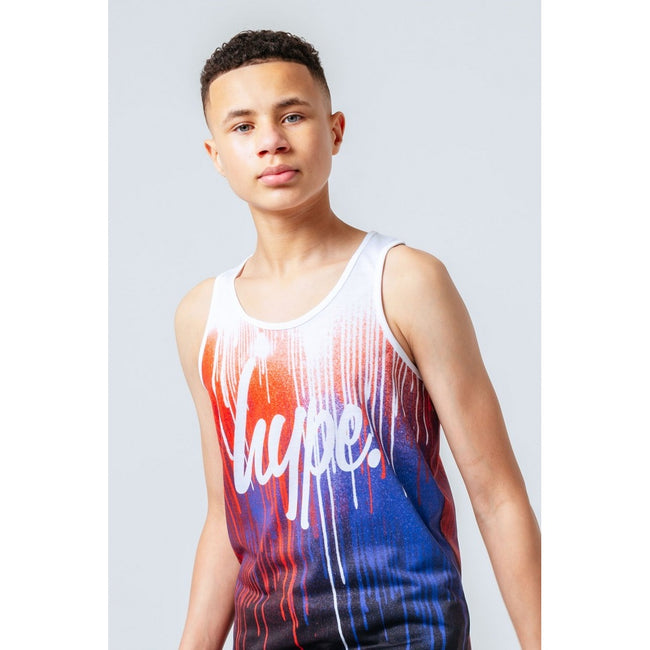 Red-White-Blue - Lifestyle - Hype Boys Drips Tank Top