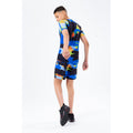 Black-Blue-Orange - Side - Hype Boys Colour Paint T-Shirt