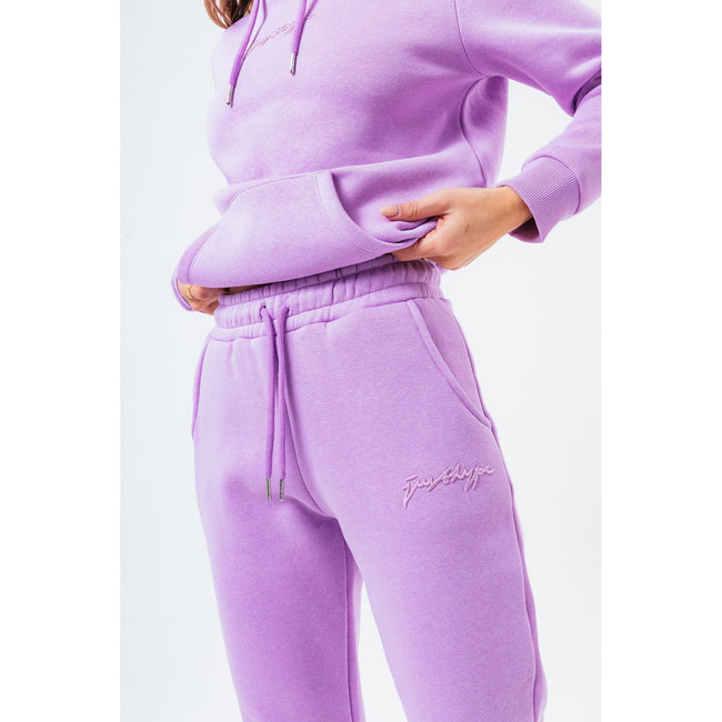 Lilac - Side - Hype Womens-Ladies Scribble Tracksuit