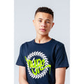 Navy - Lifestyle - Hype Childrens-Kids Crest T-Shirt
