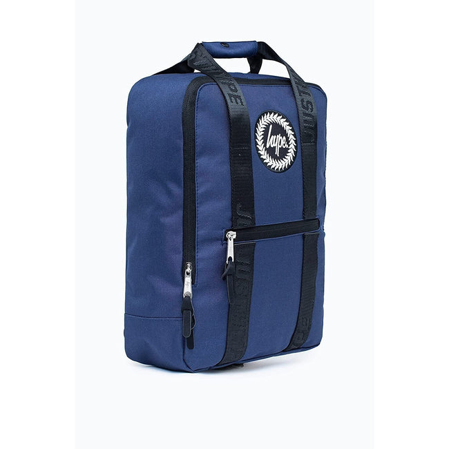 Navy - Side - Hype Boxy Knapsack