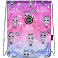 Pink-Lilac - Front - Hype LOL Surprise Dancebot Drawstring Bag