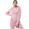 Pink - Front - Hype Womens-Ladies Scribble Hoodie