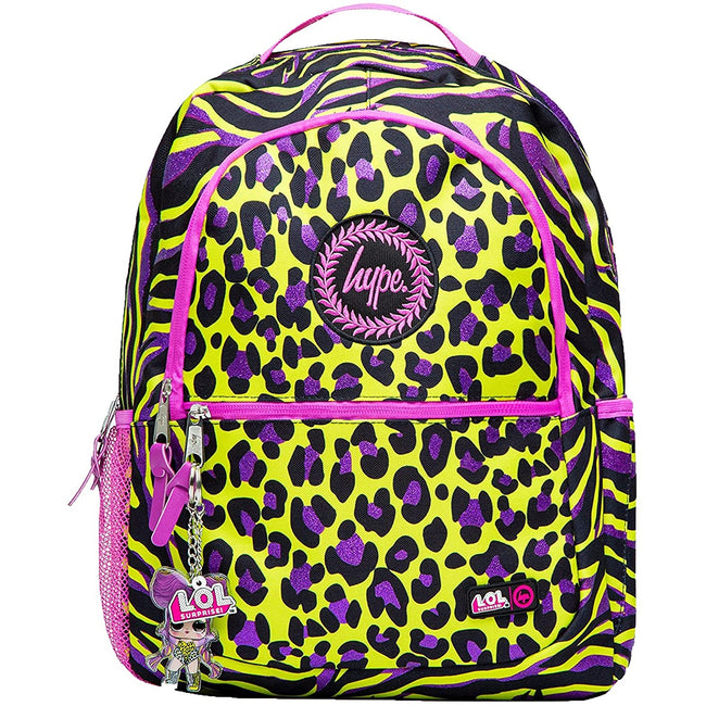 Yellow-Purple - Front - Hype LOL Surprise Alto Knapsack