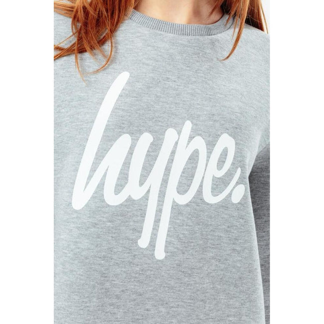 Gray - Lifestyle - Hype Girls Script Sweat Dress