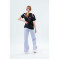 Black - Side - Hype Childrens-Kids Bubble T-Shirt