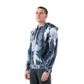 Black-White - Front - Hype Mens Spray Hoodie