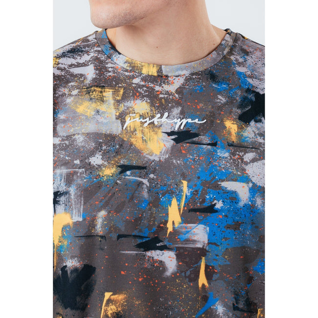 Multicolored - Lifestyle - Hype Mens Painters Oversized T-Shirt