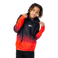 Black-Red - Front - Hype Boys Fade Scribble Hoodie