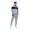 Gray-Navy - Back - Hype Mens Scribble Hoodie