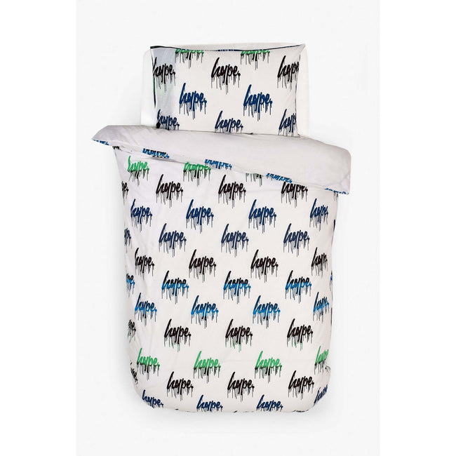 Black-Blue-White - Side - Hype Drips Duvet