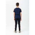 Navy-Orange - Back - Hype Boys Spring Camo Sweatpants